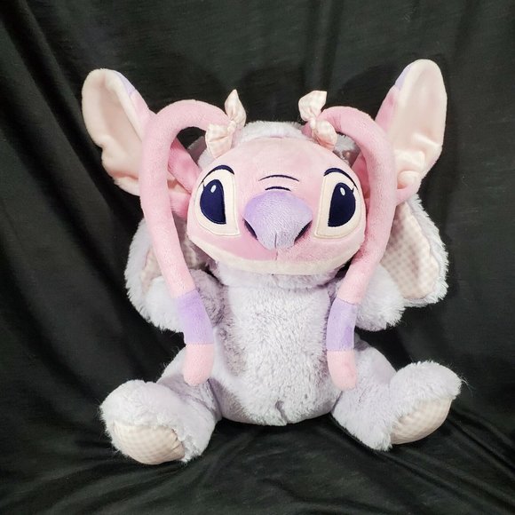 Disney Store Lilo & Stitch Easter Plush Angel Bunny Stuffed Animal Toy 12" - Picture 5 of 12